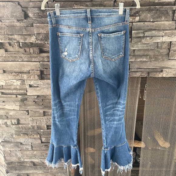 Flying Monkey jeans with fun bottoms. - Picture 3 of 4